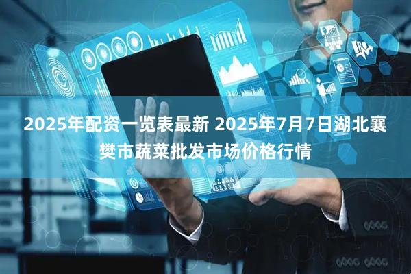 2025年配资一览表最新 2025年7月7日湖北襄樊市蔬菜批发市场价格行情